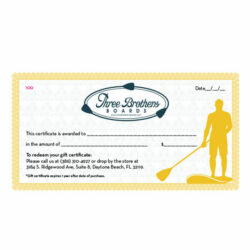 Three Brothers Boards Gift Certificate