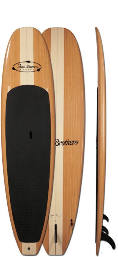 three brothers boards wood paddle boards blondie paddle board profile