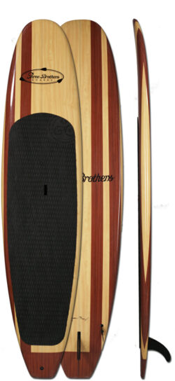 three brothers boards wood paddle boards irish twin paddle board profile