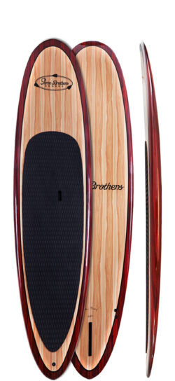 three brothers boards wood paddle boards red tail paddle board profile