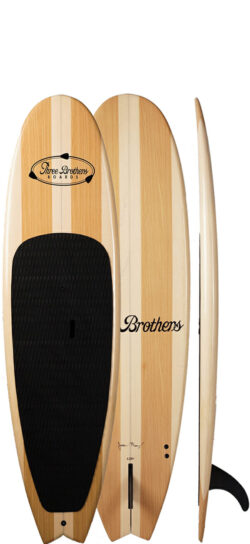 three brothers boards wood paddle boards woodrow paddle board profile