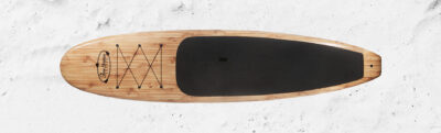 three brothers boards wood paddle boards one wood on the sand
